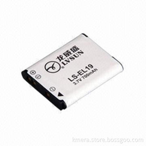 Digital Camera Battery with 700mAh Capacity, Suitable for Nikon S4100 and S3100